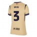 Barcelona Alejandro Balde #3 Bortedrakt Dame 2025-26 Korte ermer